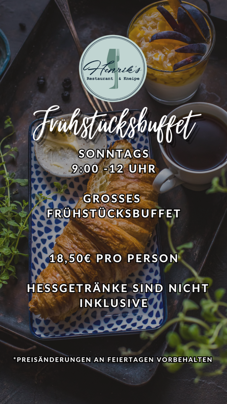 Frühstücksbuffet