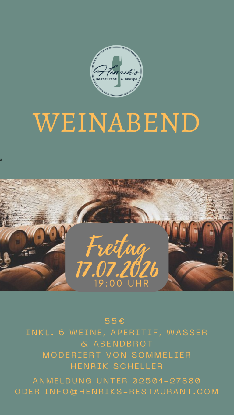 Weinabend Juli